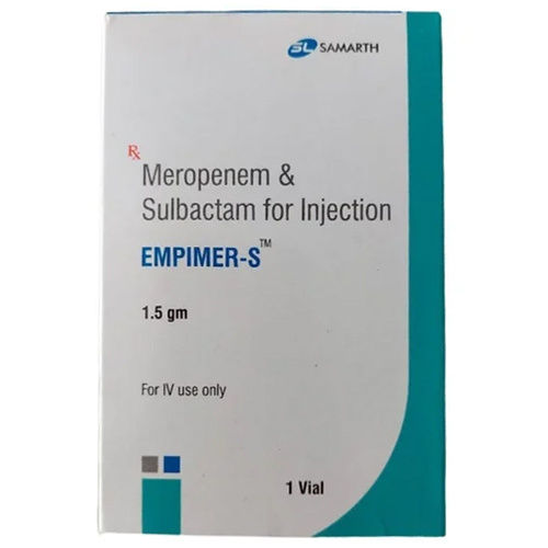 Liquid Meropenem And Sulbactam 1.5 Gm Injection