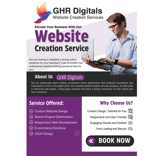 GHR Digitals 7 Pages Designing Services