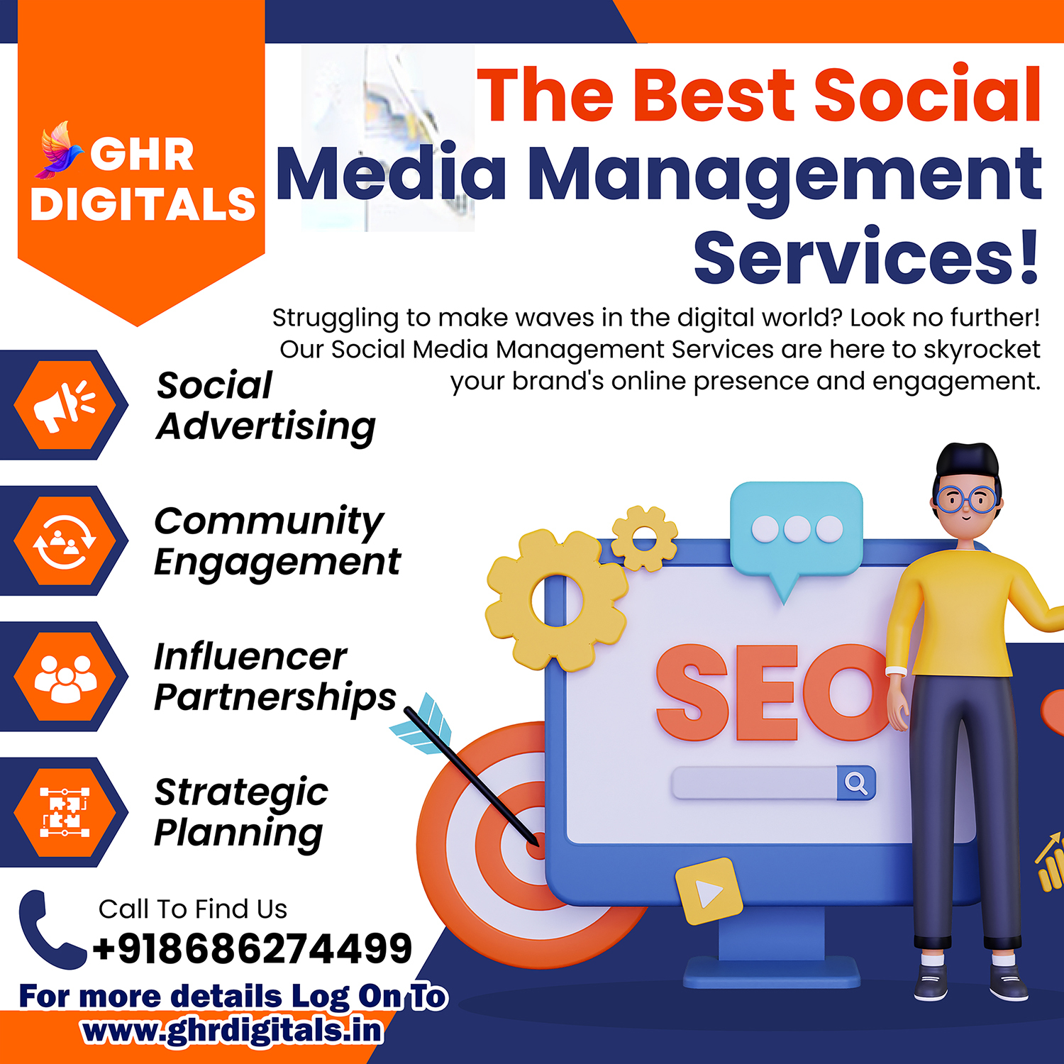GHR Digitals 7 Pages Website Designing Services