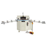 White Aluminium Heavy Duty Corner Crimping Machine