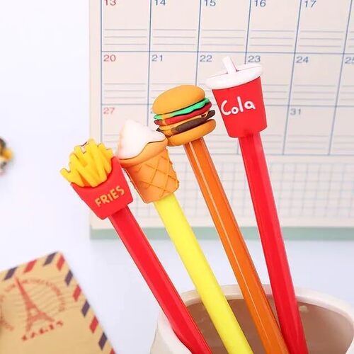 FANCY FASTFOOD PENS FOR STUDENT (12 PCS SET)