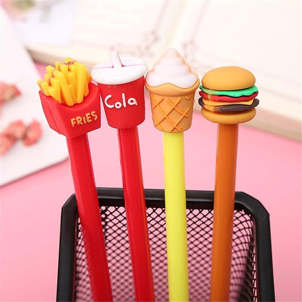 FANCY FASTFOOD PENS FOR STUDENT (12 PCS SET)