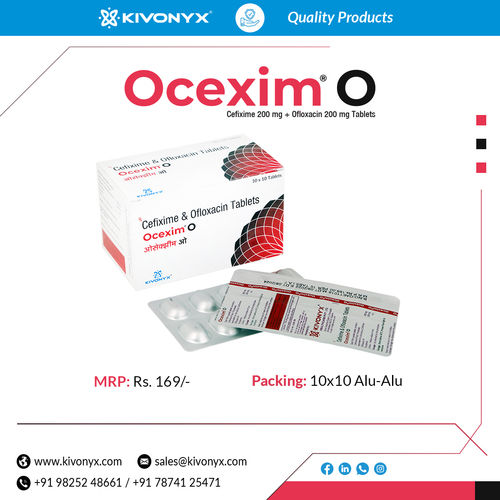 Cefixime Ofloxacin Tablet