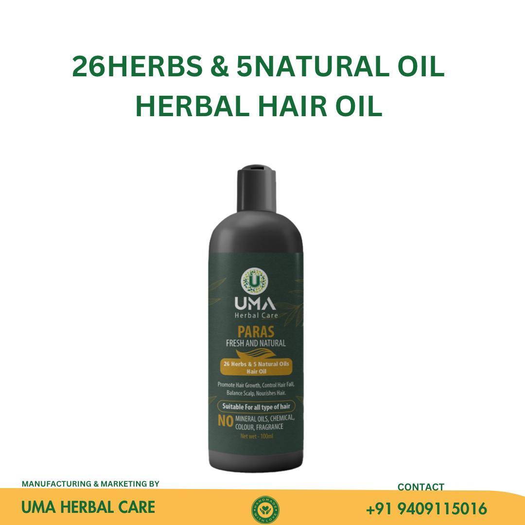 Paras 26Herbs & 5Natural Oil Herbal Hair Oil