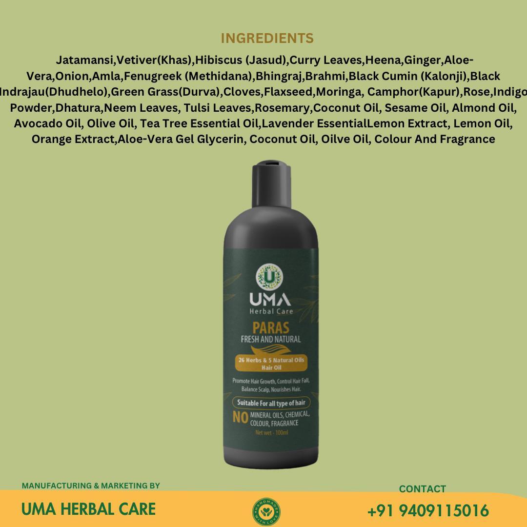 Paras 26Herbs & 5Natural Oil Herbal Hair Oil