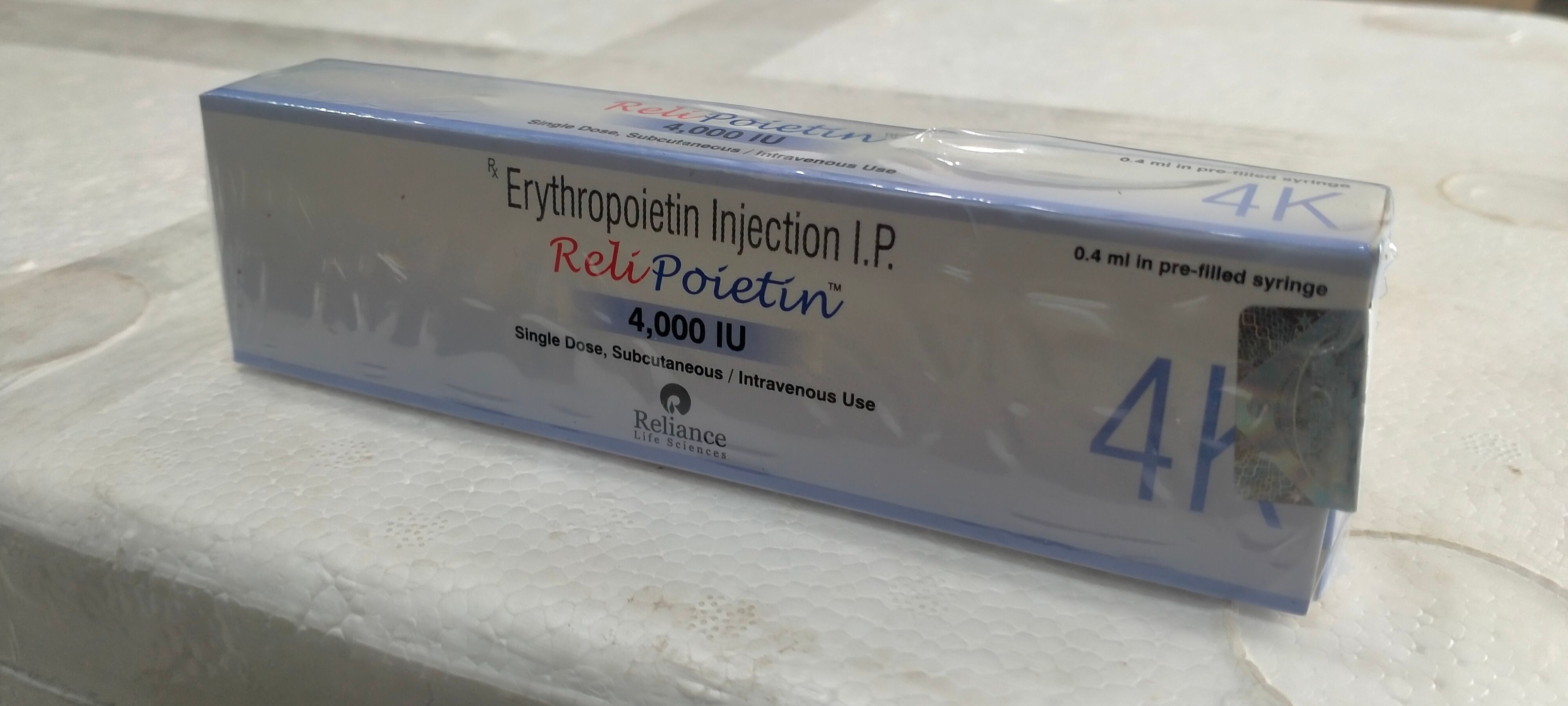 Relipoietin 4000IU Injection