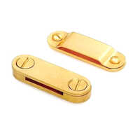 Dc Tape Clip - Copper, 25x3mm, 30x5mm, 40x6mm, 50x6mm | Golden Color For Industrial Applications