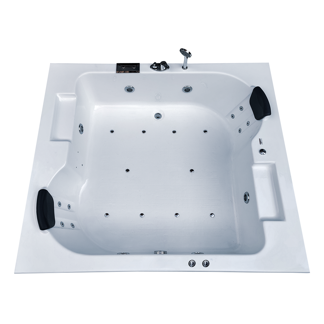 Innovation 6 ft x 5.25 ft Combi-Massage Bathtub