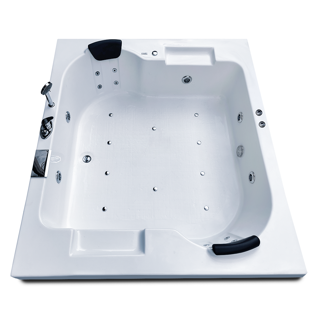 Innovation 6 ft x 5.25 ft Combi-Massage Bathtub