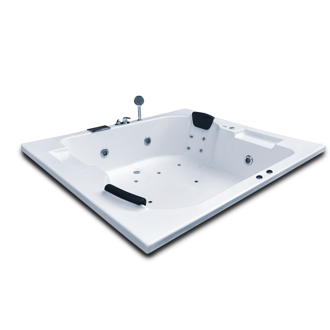 Innovation 6 ft x 5.25 ft Combi-Massage Bathtub