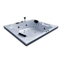 Innovation 6 ft x 5.25 ft Combi-Massage Bathtub