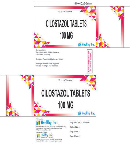 Cilostazol tablet 100mg