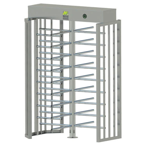 SS304 Dual Lane Full Height Turnstile