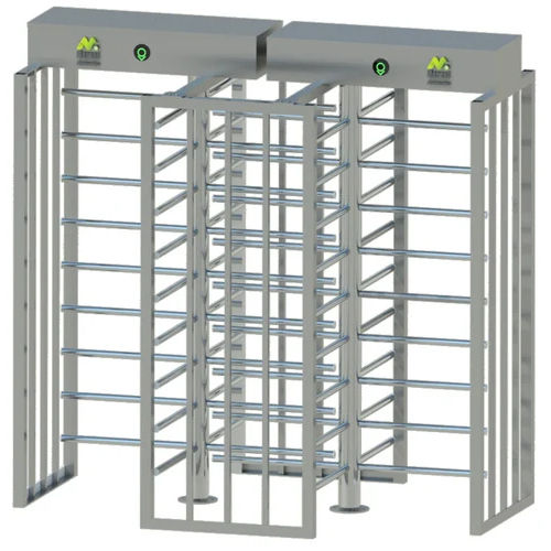 120 Stop SS Full Height Turnstile