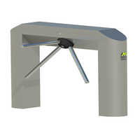 Silver Semi Automatic Classic Tripod Turnstile
