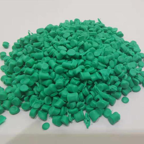 HR-70 Green PVC Cable Granules