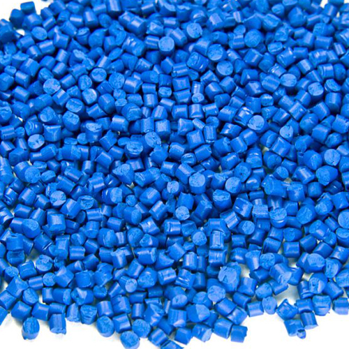 HR-70 Blue PVC Cable Granules