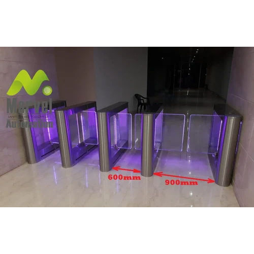 Flap Barrier Optical Turnstile Speed Lane