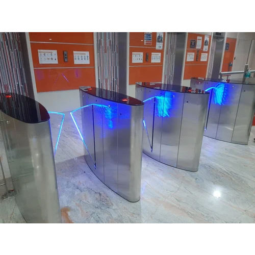 Automatic Flap Barrier Short Cabinet