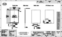 6 Inch IPS 720*1280 4-channel LCD Touch Screen with CTP