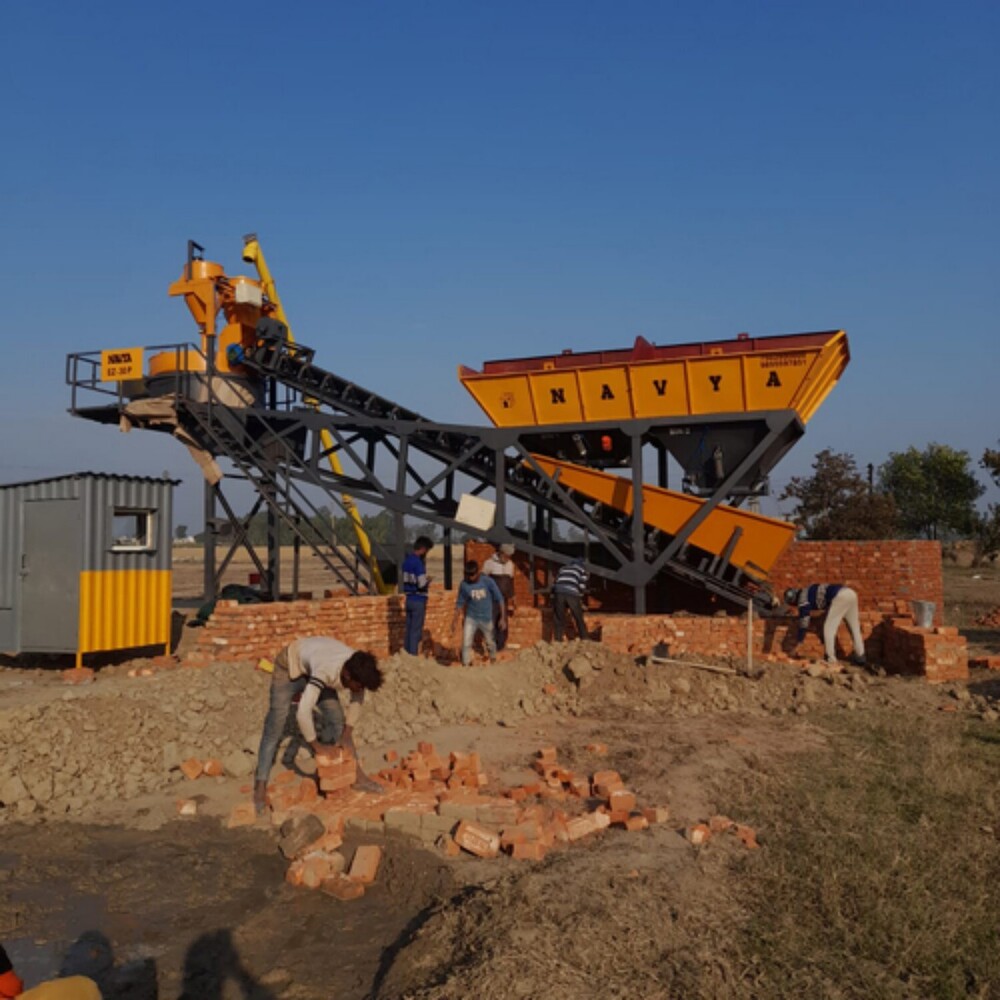 Compact Concrete Batching Plant - Feature: High Efficiency