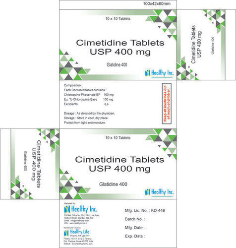 Cimetidine Tablets 400 Mg at Best Price in Mumbai | Healthy Inc.