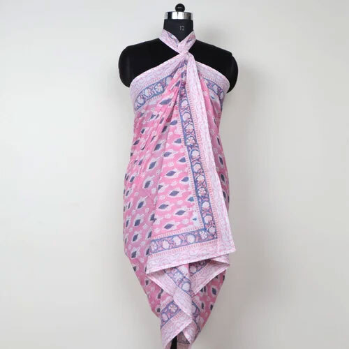 JAIPURI HAND BLOCK Cotton Printed Sarong