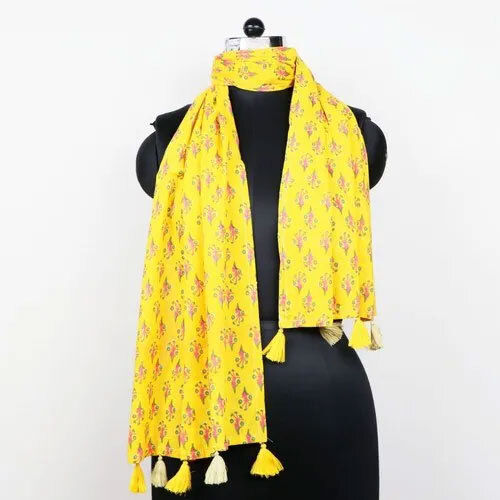 Jaipuri Block Printed Stoles