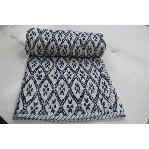 Handmade Kantha Quilt Baby Quilt