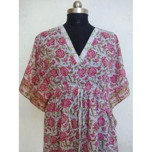 Block Printed Kaftan