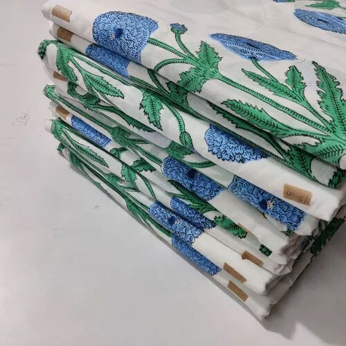 Hand Block Print Cotton Fabric