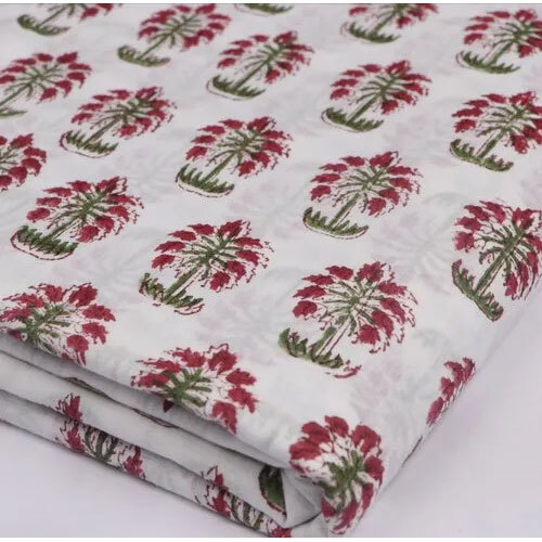 Beautiful Palm Tree Printed Fabric