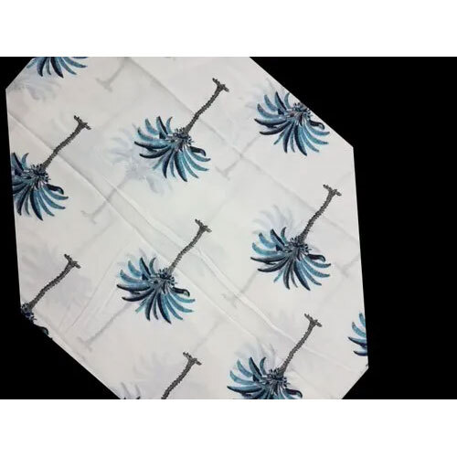 Palm Printed Block Fabric