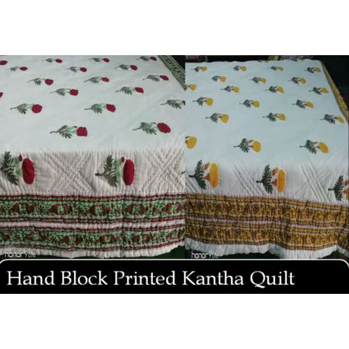 Handmade Jaipuri Blanket Trow Kantha Quilts