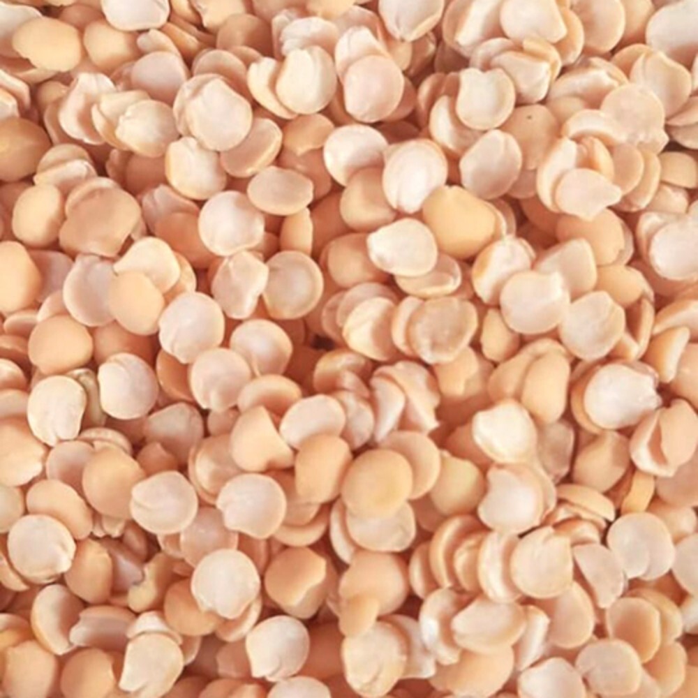 Toor Dal - Whole Dried Yellow Pulses, Organic 100% Purity, Normal Grain Size