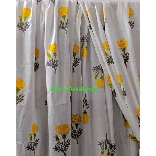 Flower Printed Curtains