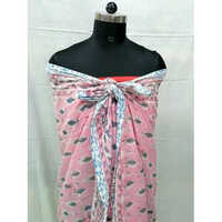 Block Printed Cotton Sarongs