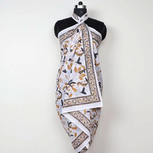 Beach Printed Cotton Sarong