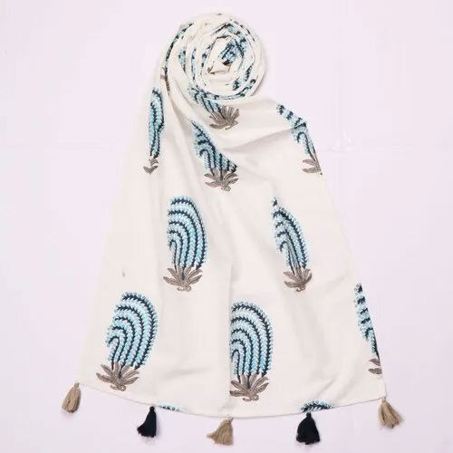 Printed Cotton Women Scarf Stole