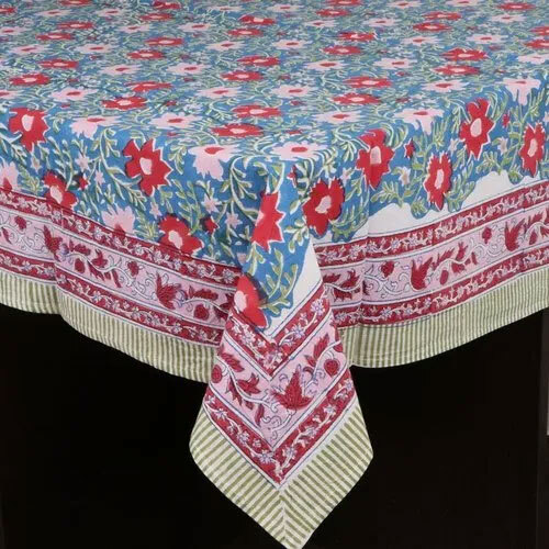 Hand Block Printed Table Cover