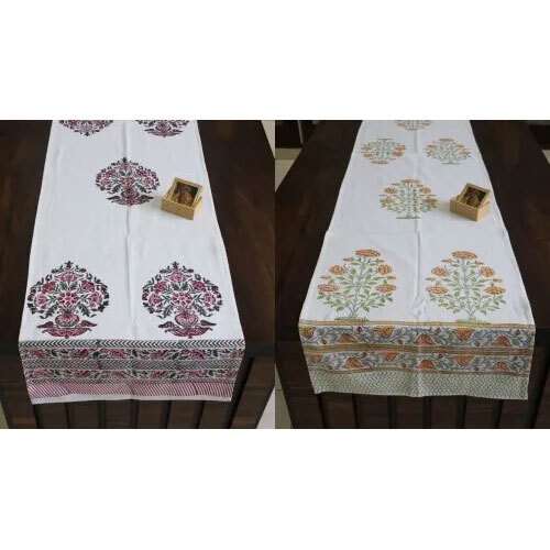 Export Cotton Printed Table Runner Mat