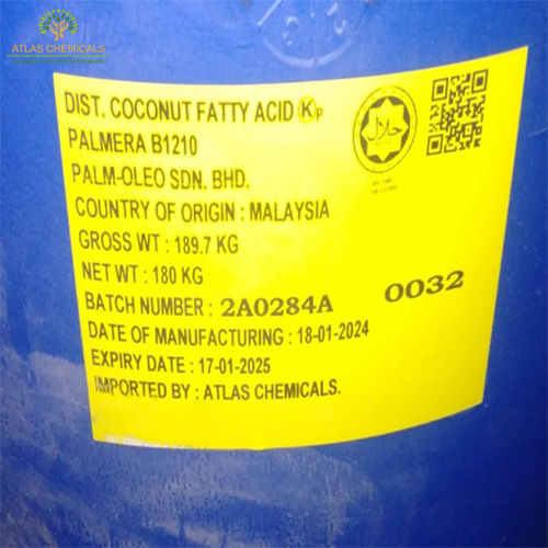 Distilled Coco Fatty Acid Grade: Industrial Grade