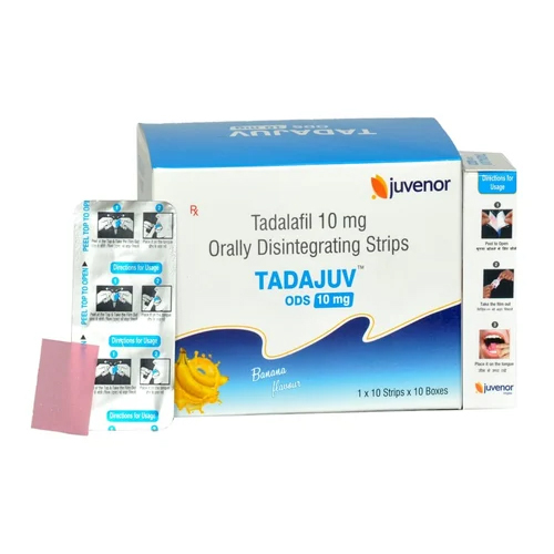 10 GM Tadafil Orally Disintegrating Strips