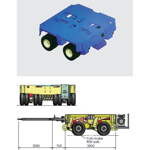 Modular Hydraulic Trailer 2 Axle