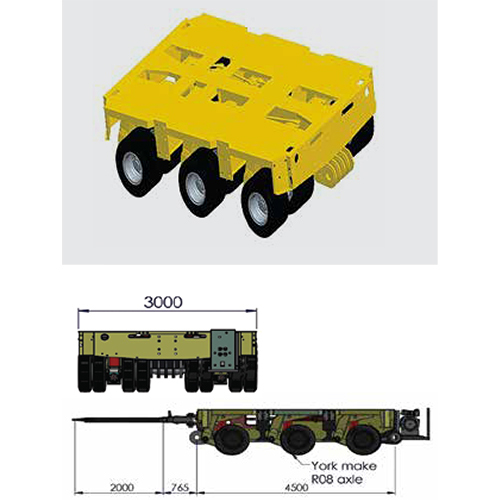 Modular Hydraulic Trailer 3 Axle