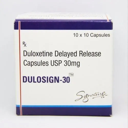 30 Mg Duloxetin Delayed Release Capsules Usp General Medicines