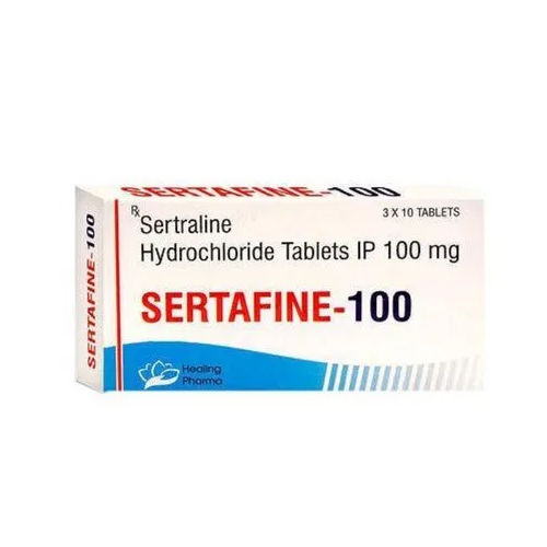 100 Mg Sertraline Hydrochloride Tablets Ip General Medicines