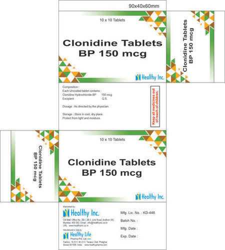 Clonidine tablet 75mcg