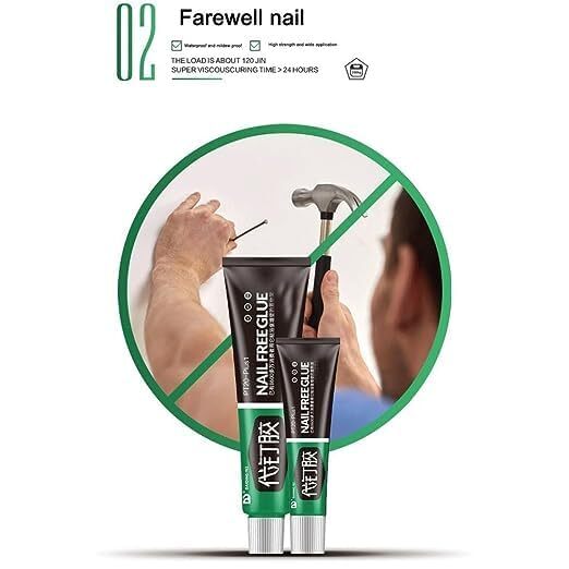 MULTIFUNCTION ADHESIVE NAIL FREE SEALANT GLUE