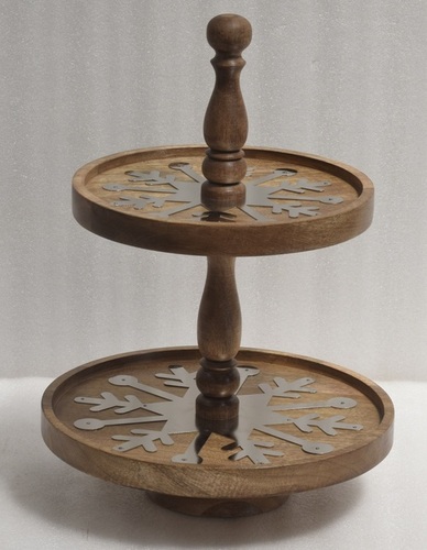 Decorative Cake Stand With 2 Tier